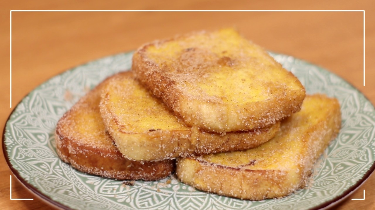 Sin FREÍR, Sin HORNO, Sin HUEVO y en 10 MINUTOS | Jugosas y  Deliciosasa TORRIJAS