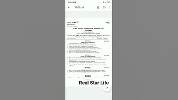 Annamalai University DDE exam question paper 2022