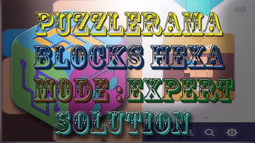Puzzlerama Android Game-play (Blocks Hexa Expert Level 26-50)