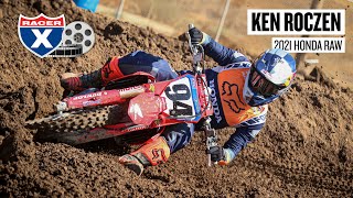 Ken Roczen Rides New 2021 Honda CRF450R - Raw Footage | Racer X Films