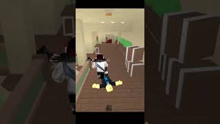 I ENDED THE MURDERER IN 1 SECOND! 🔥🔫 #Roblox #Shorts