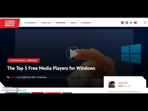The Top 5 Free Media Players for Windows https://youtu.be/5e2WFdERYW4 ...