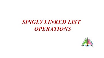 singly linked list operations with routines | Insertion and Deletion in singly linked list