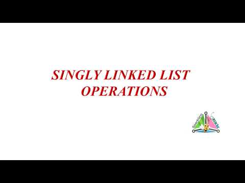 singly linked list operations with routines | Insertion and Deletion in singly linked list