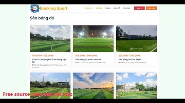Share Miễn Phí Source Code Website Đặt Sân Asp Net Mvc Báo Cáo Đồ Án