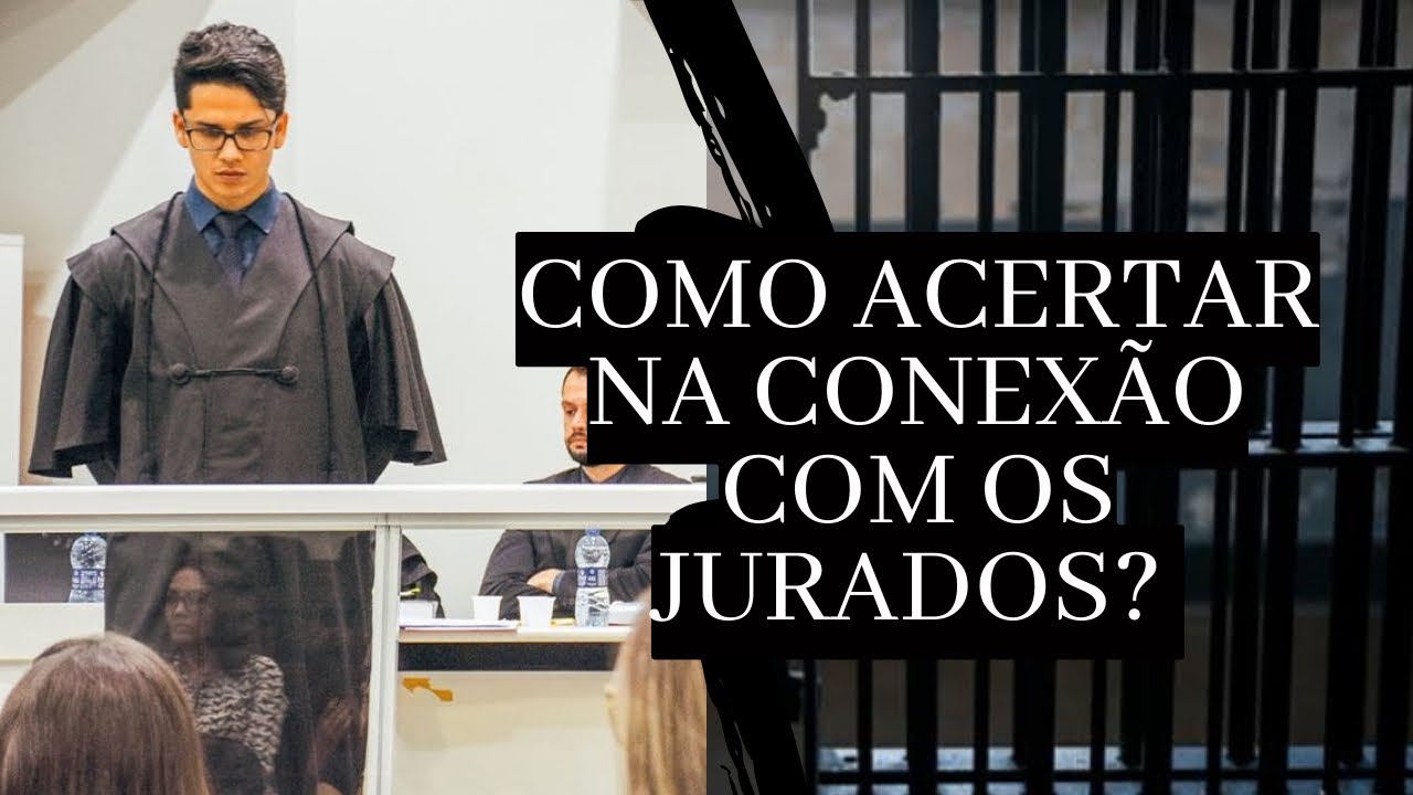 TRIBUNAL DO JÚRI I COMO ACERTAR NA CONEXÃO COM OS JURADOS? - YouTube