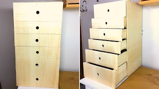 How to Make 6 Drawers at Home in Lockdown