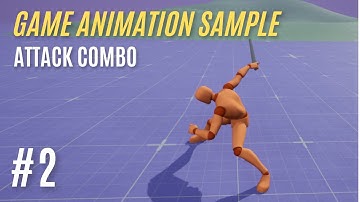 UE5 Game Animation Sample #2 - Melee Attack Combo #2
