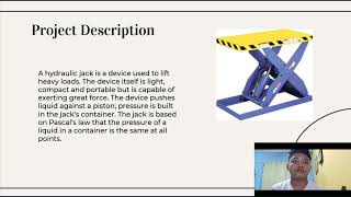 MINI PROJECT PRESENTATION (DBS10012 ENGINEERING SCIENCE) - HYDRAULIC LIFT