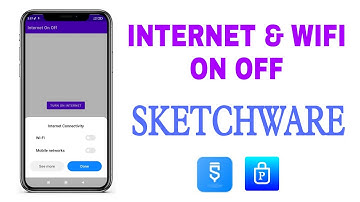 Internet & Wifi Connection Enable Disable Sketchware App | Turn on and off Internet & Wifi Network
