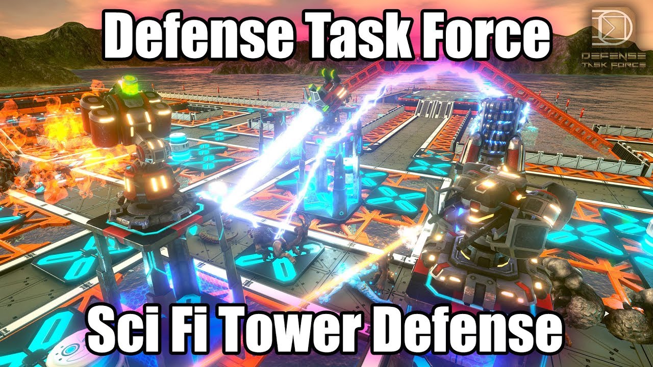 Defense Task Force | Sci Fi Tower Defense