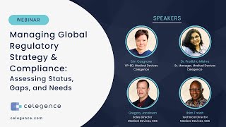 Managing Global Regulatory Strategy & Compliance: Assessing Status, Gaps, and Needs - Webinar