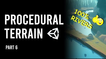 how to make a procedural grid world in under 2 minutes in unity (part 6: rivers)