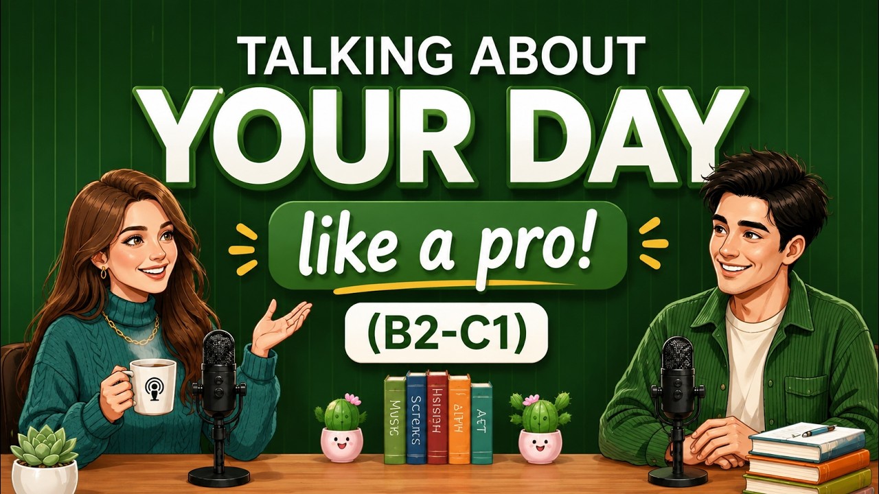 English Podcast for Easy English Conversation | How to Talk About Your ...