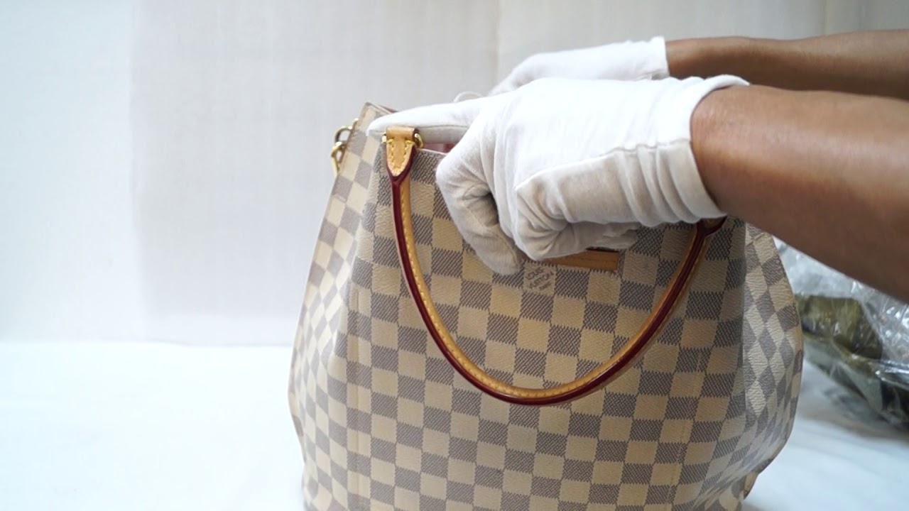 LOUIS VUITTON Girolata Damier Azur Shoulder Bag E4804 