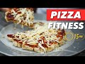 🍕 PIZZA de AVENA SALUDABLE Y FITNESS | PIZZA CASERA CON AVENA  [RÁPIDO Y FÁCIL⏱️✅]
