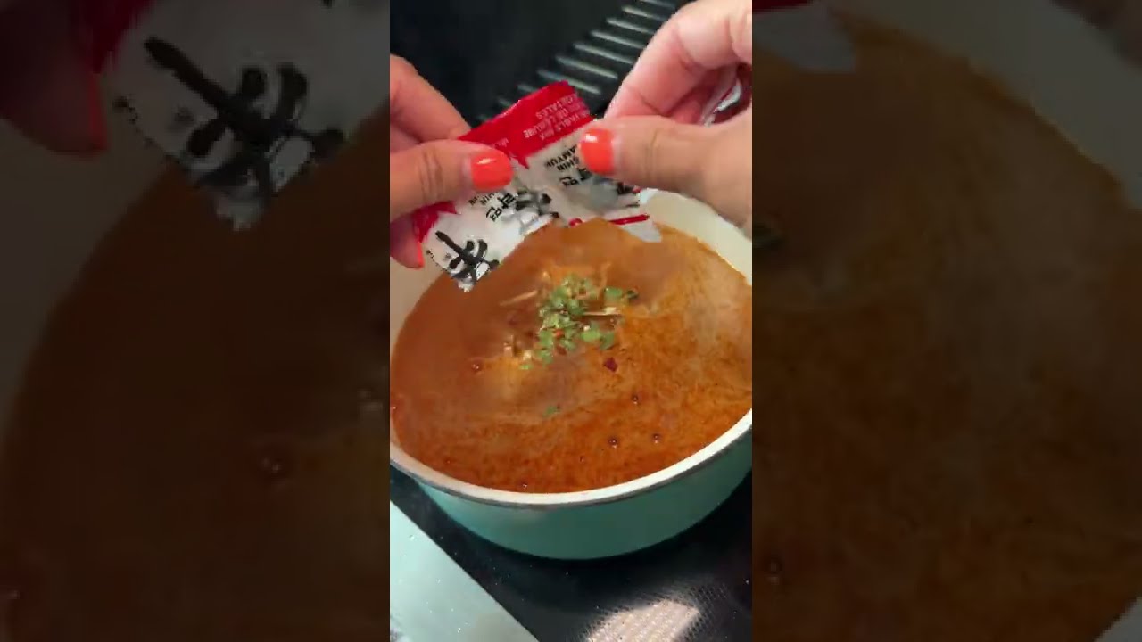 Why I add the seasoning packet before the noodles - YouTube