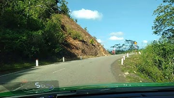 Đường từ xã Sơn Lang ra Huyện Kbang Rất đẹp.