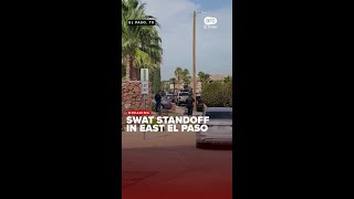 Police involved in East El Paso standoff after individual barricades inside home