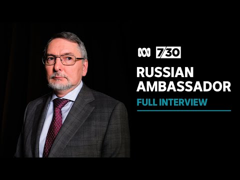 Russia's ambassador to Australia accuses International Criminal Court of bias | 7.30