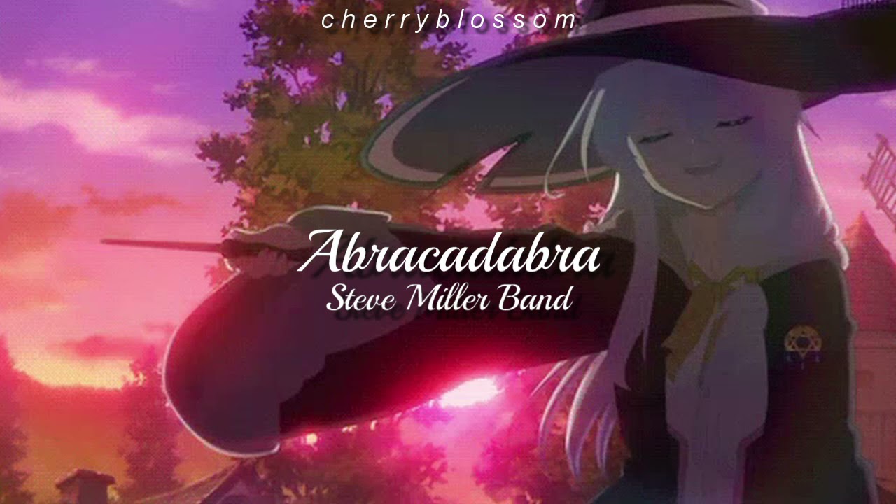 abracadabra - steve miller band (slowed + reverb)