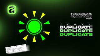 Stop duplicating Manually! Use This Affinity Trick