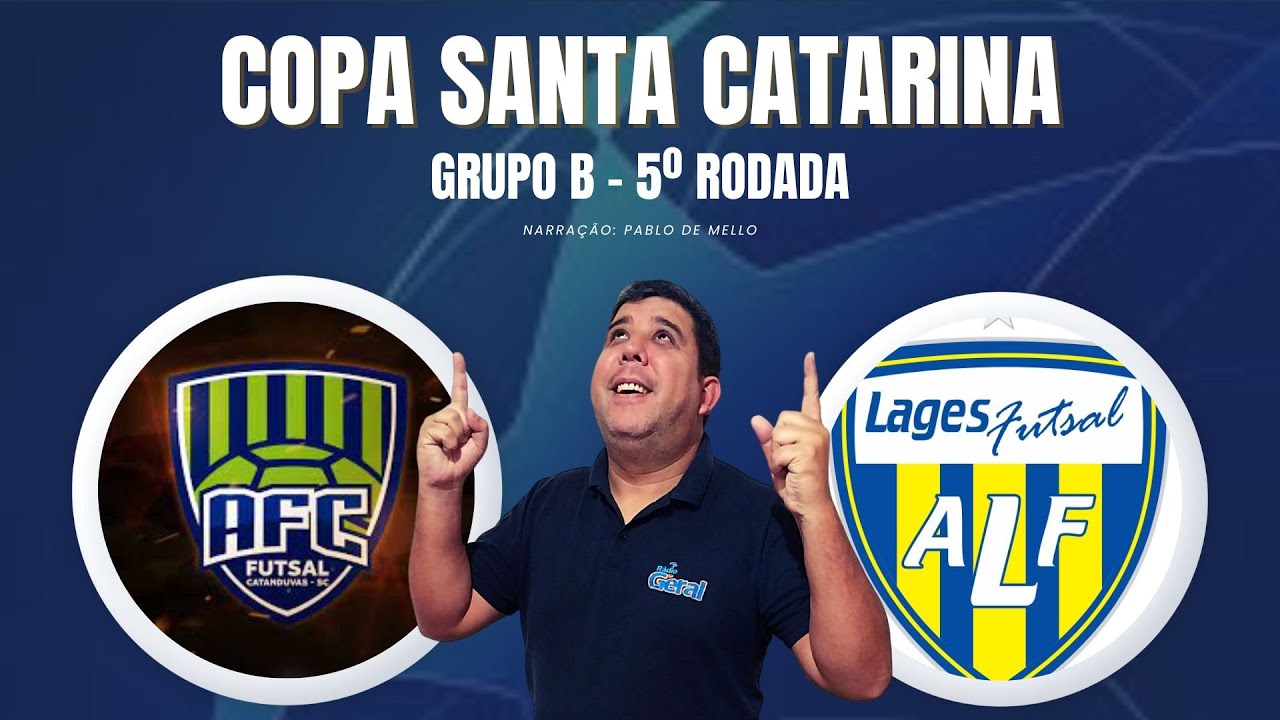 COPA SANTA CATARINA 2023 - FINAL - ADCP X Lages Futsal 