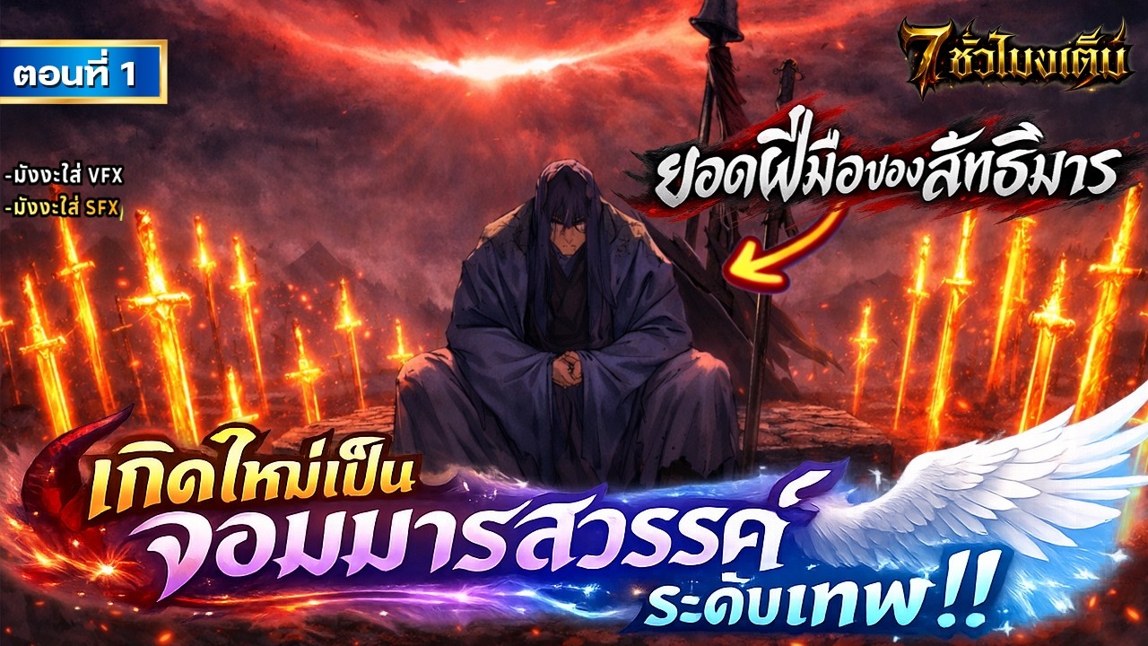 Part 1 :เกิดใหม่เป็นจอมมารสวรรค์สุดเทพ!! [ยอดฝีระดับ SSS มือของลิทธิมาร] #พระเอกเทพ