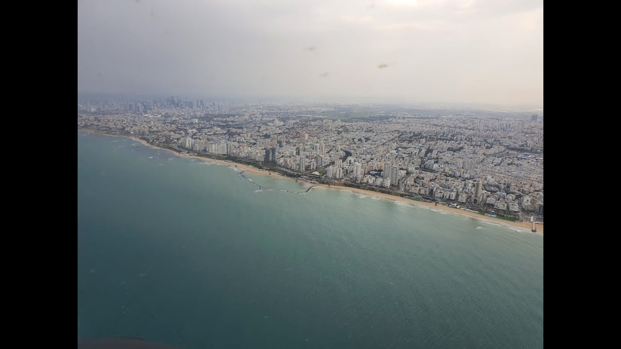 טיסת סיור של המשרד להגנת הסביבה מעל חופי ישראל