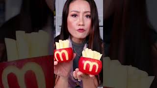 How Chinese Mom trick her kids to eat apples, their reactions… Resimi