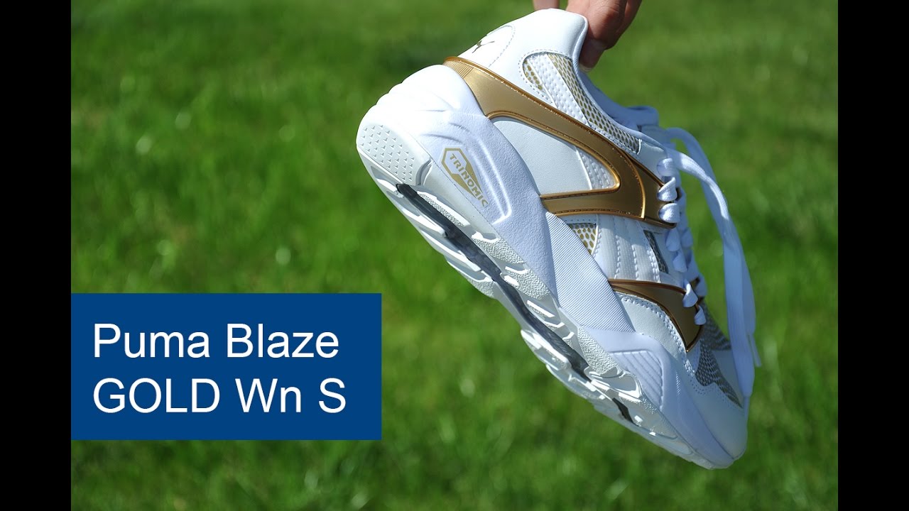 puma blaze gold