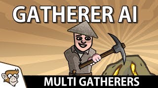 Control Multiple Units - Simple AI Resource Gatherer (Unity Tutorial)