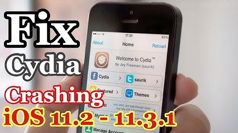 How to Fix Cydia Crashing After Jailbreak iOS 11.2 - 11.3.1