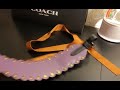 Coach Novelty Strap Unboxing