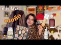 Favs de OTOÑO 🍁 Hogar, libros, skincare, ropa, velas *autumn favourites*