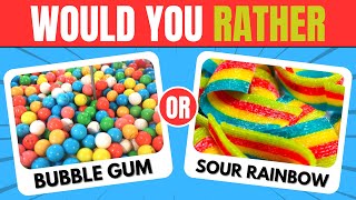 Would You Rather..! Savory Vs Sweet Edition  #wouldyourather #junkfood