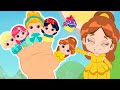 Groovy The Martian sings Finger Family with Disney Princesses | Nursery Rhymes for kids