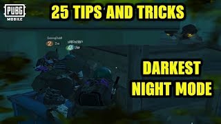 TOP 25 TIPS AND TRICKS & SECRETS IN SCHOOL,ROZHOK,WATER TOWN & POCHINKI | DARKEST NIGHT PUBG MOBILE