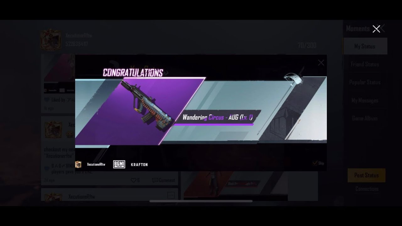 3 months Crate Opening Highlights | Upgradable Gun skins in my inventory | BGMI