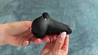 Vibrating Cock Ring — A Men's Pleasure Toy with 10 Modes #forHim #formen
