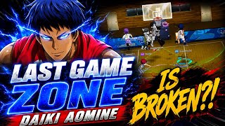 LAST GAME ZONE DAIKI AOMINE IS BROKEN?! KUROKOS BASKETBALL STREET RIVALS KING OF ZONE RANKED  screenshot 1