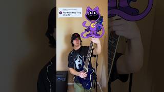 I Played Catnap Song On Guitar 🎸 (Poppy Playtime Chapter 3 Smiling Critters Song Rock Version)