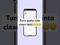 Turn your audios into clean, useful text in seconds.#productivity #voice2text #aiapps #letterly