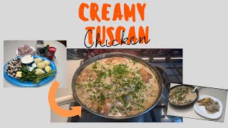 Creamy  Tuscan Chicken