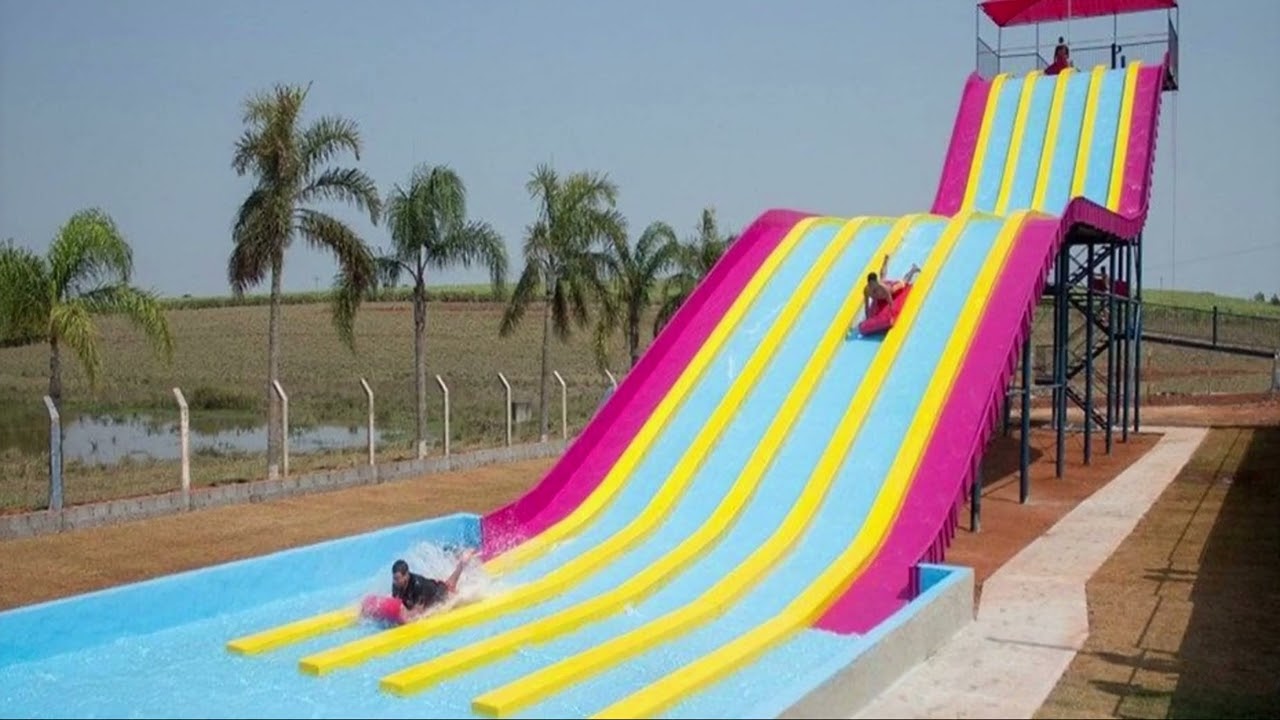 Brinquedos aquáticos de fibra de vidro - WATER WAY TOBOÁGUA