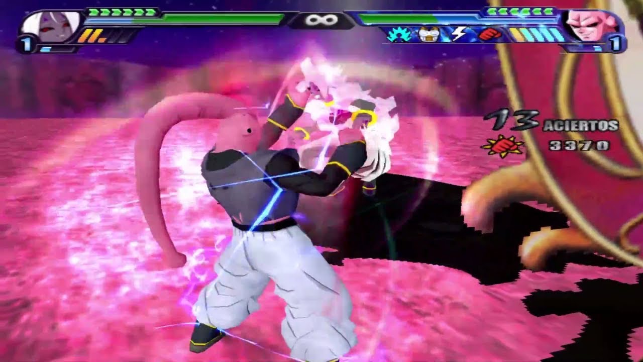 魔人ブウ Vs 人造人間21号 ドラゴンボールz スパーキングメテオ改造 Anime Reviews Youtube