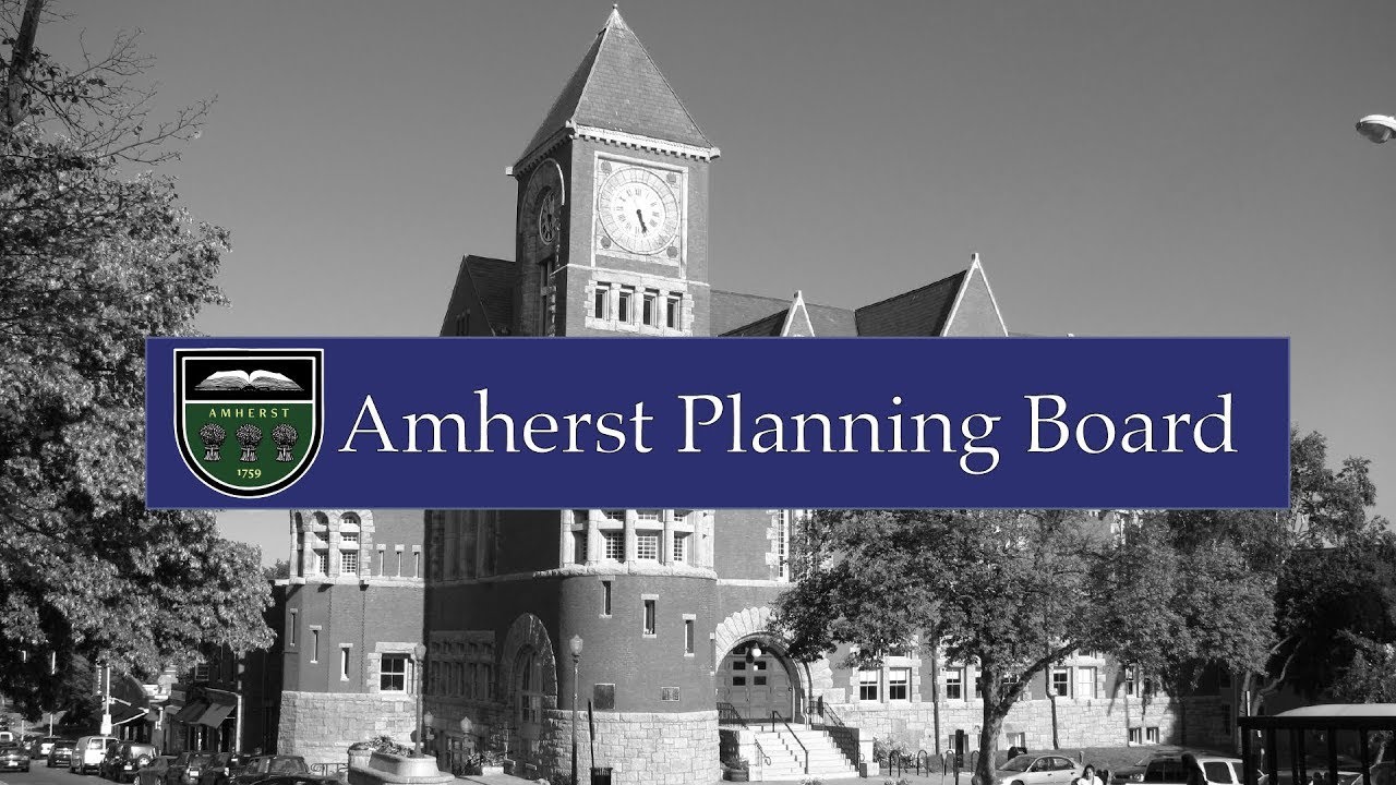 Amherst Planning Board August 4, 2021 YouTube