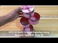 DIY Multi-Purpose Organizer Using Recycled Tape Rolls Style #2
