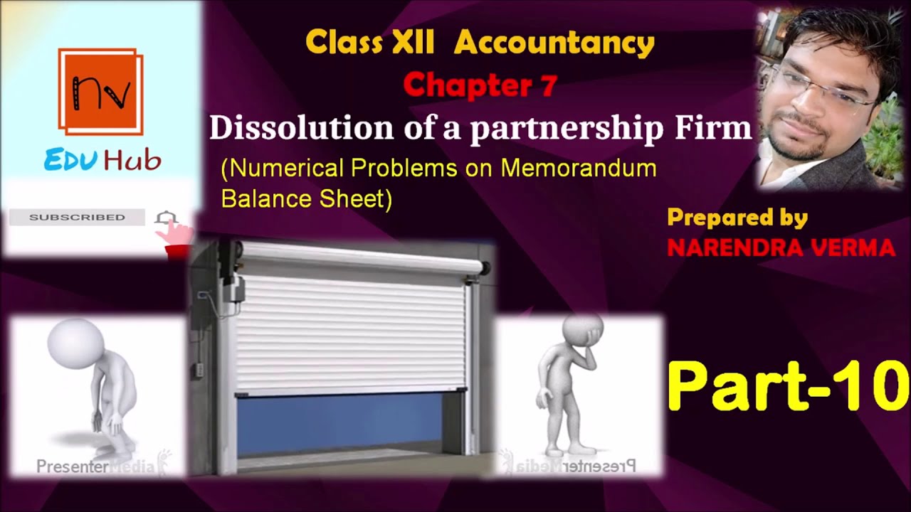 Memorandum Balance Sheet (Theory & Numerical)Part10AccountancyCBSE