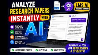 Analyze Research Papers Instantly with AI  Chat with Word Text LMS AI Tool